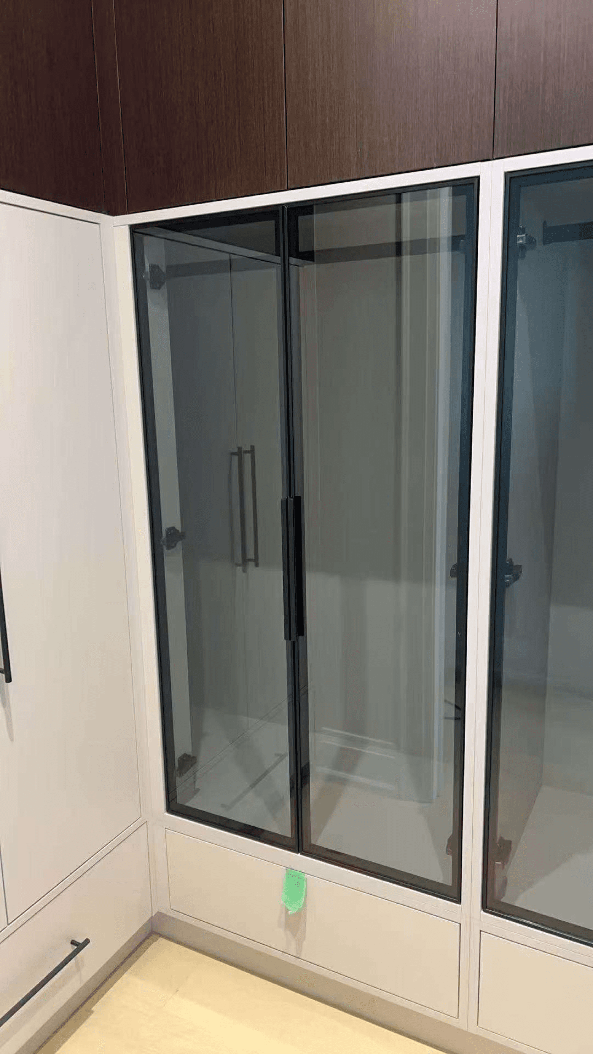 Glass Cabinet Corner
