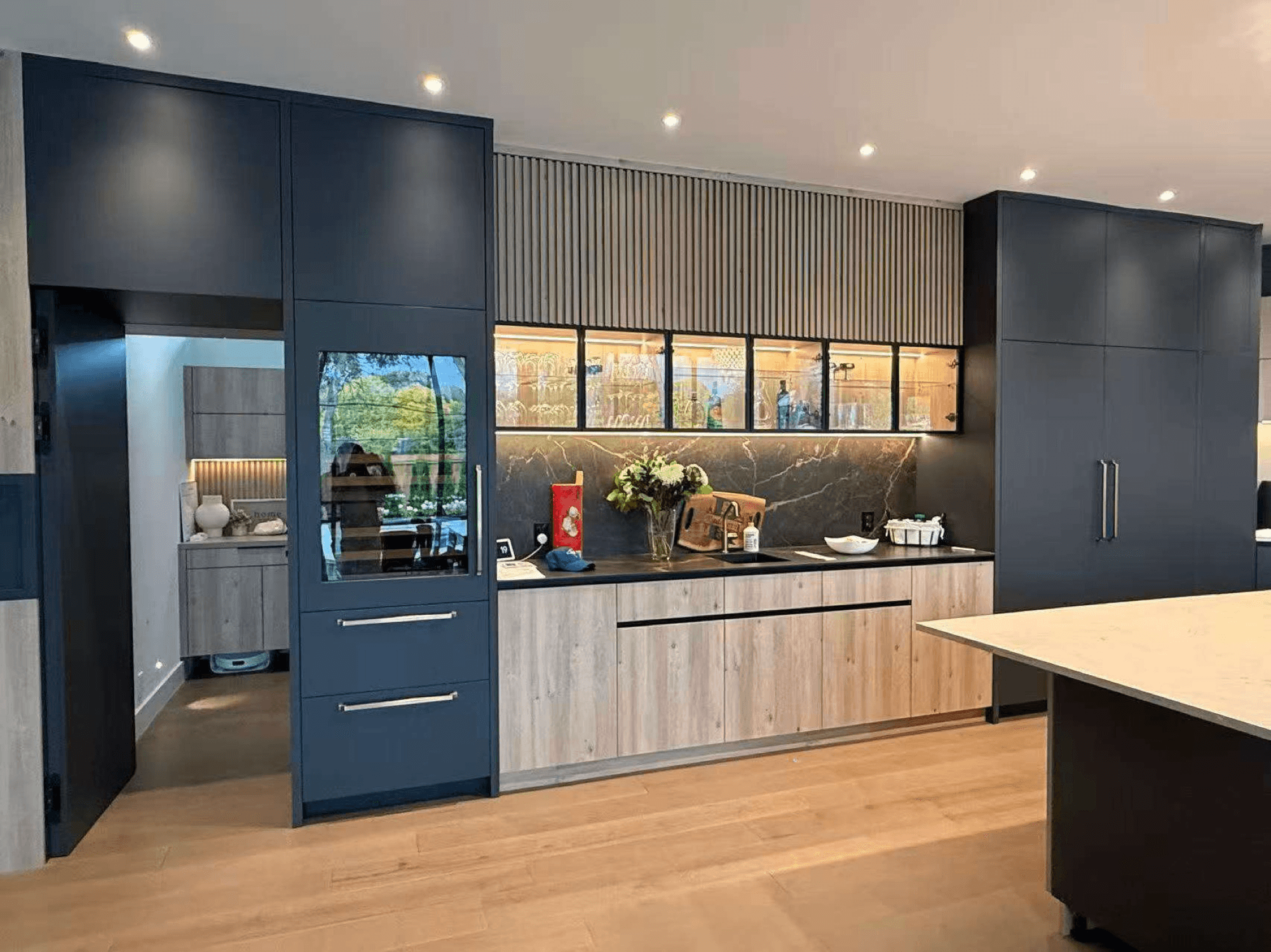 Kitchen Display Wall