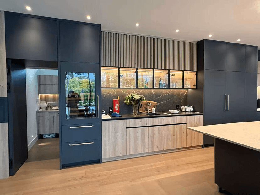 Kitchen Display Wall