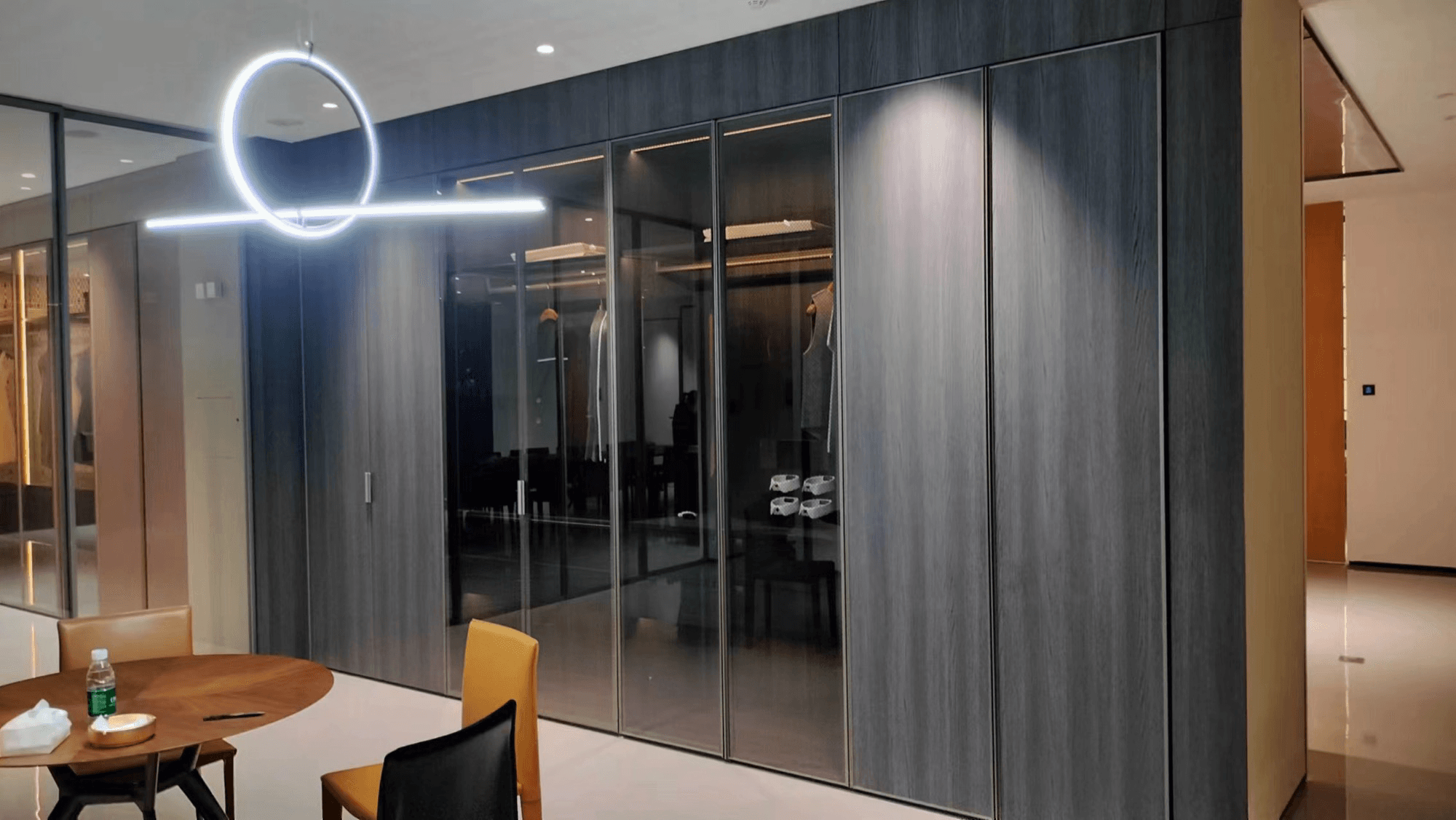 Smoked Glass Wardrobe