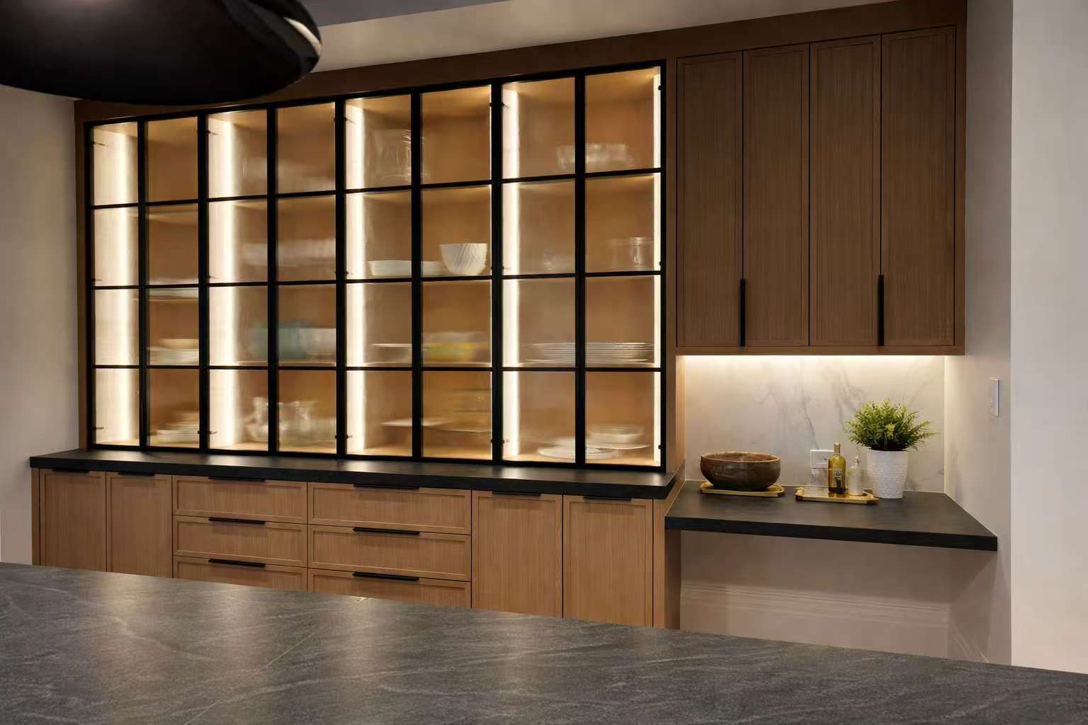 Modern Kitchen Passage