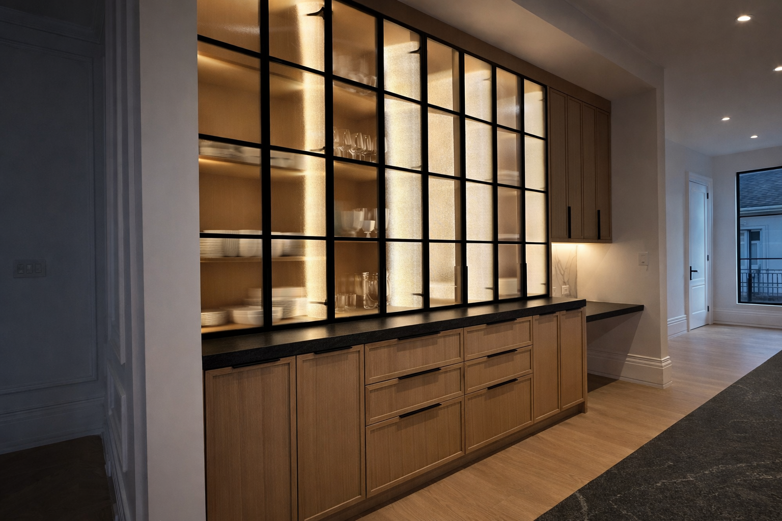 Glass Cabinet Composition